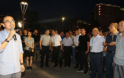 西安高新區璀璨之夜“互看、互學、互比”現場交流會