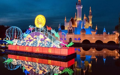 夜游燈光擴(kuò)大城市空間