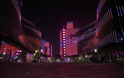 元旦燈光盛宴,告別2020,迎接2021