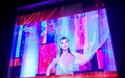 繼上海國際電影節后，洲明大屏再度驚艷世界