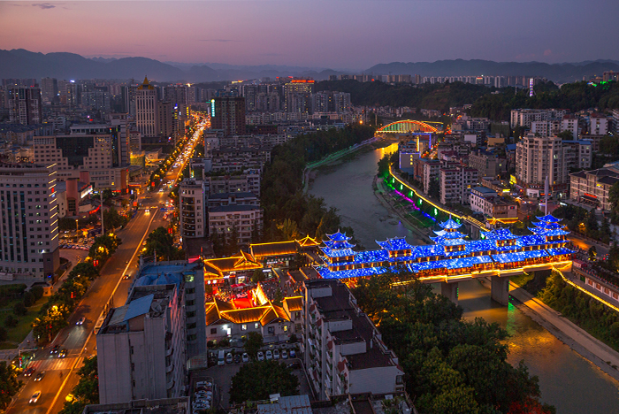 恩施春節亮燈登上多家媒體熒屏！