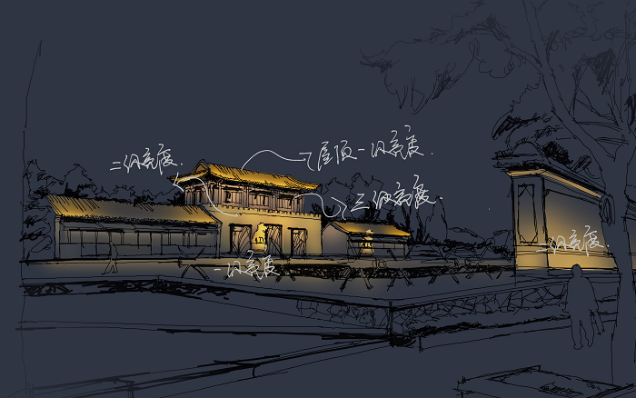 古建筑亮化設(shè)計 